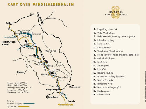 Map, Medieval Valley